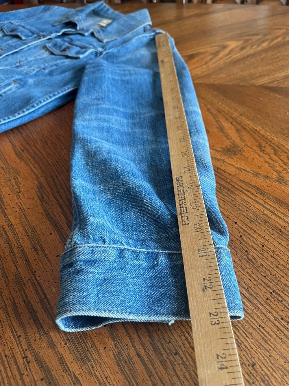 Madewell The Jean Jacket in Pinter Wash XL